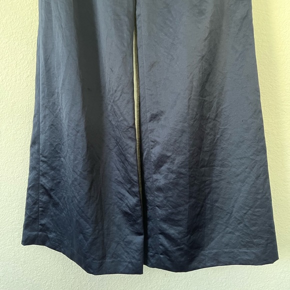 NWT Alice+Olivia wide leg shimmer satin pants 2. - Picture 11 of 16